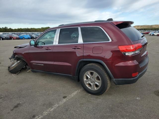 1C4RJEAG7GC457619 - 2016 JEEP GRAND CHEROKEE LAREDO Бордовый фото 2