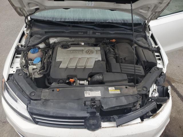 3VW3L7AJ7DM408872 - 2013 VOLKSWAGEN JETTA TDI Weiß Foto 11
