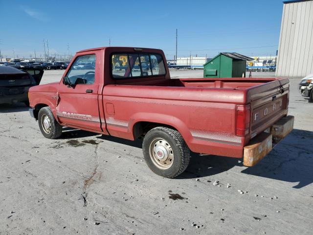 1FTCR10A6KUB17143 - 1989 FORD RANGER RED photo 2