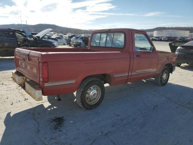 1FTCR10A6KUB17143 - 1989 FORD RANGER RED photo 3