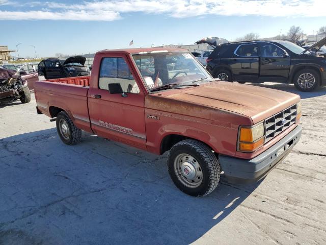 1FTCR10A6KUB17143 - 1989 FORD RANGER RED photo 4