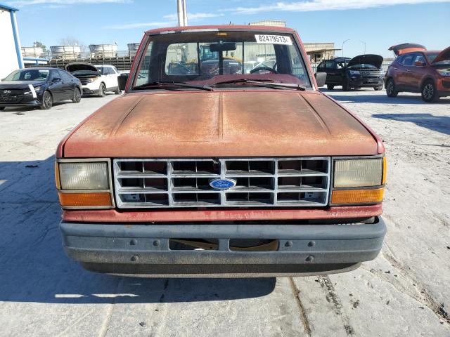 1FTCR10A6KUB17143 - 1989 FORD RANGER RED photo 5