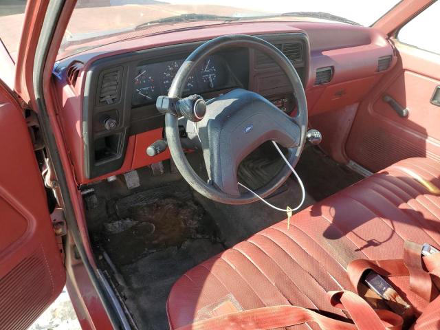 1FTCR10A6KUB17143 - 1989 FORD RANGER RED photo 8