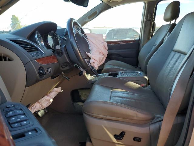 2C4RC1CG1ER453439 - 2014 CHRYSLER TOWN & COU TOURING L GOLD photo 7