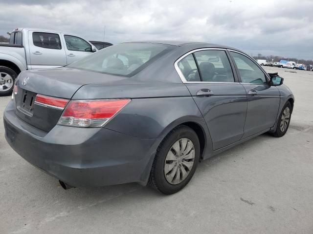 1HGCP2F31BA055643 - 2011 HONDA ACCORD LX GRAY photo 3