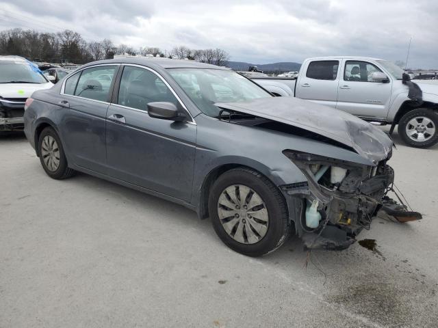 1HGCP2F31BA055643 - 2011 HONDA ACCORD LX GRAY photo 4