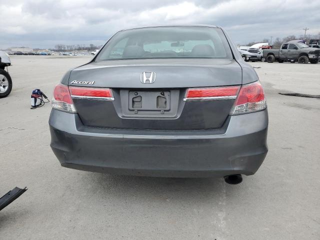 1HGCP2F31BA055643 - 2011 HONDA ACCORD LX GRAY photo 6