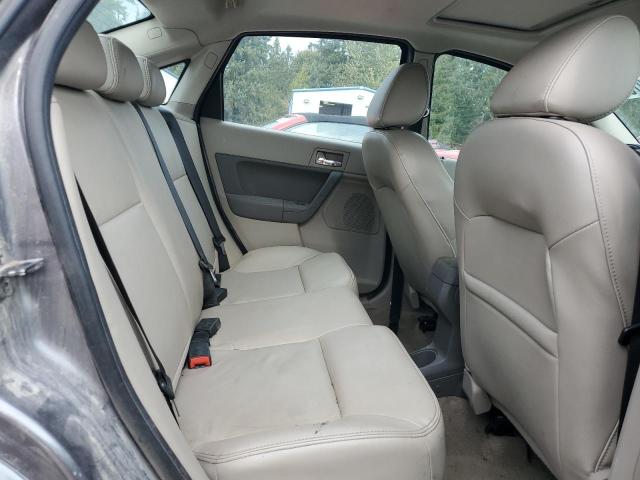 1FAHP3HN2BW168020 - 2011 FORD FOCUS SEL GRAY photo 10