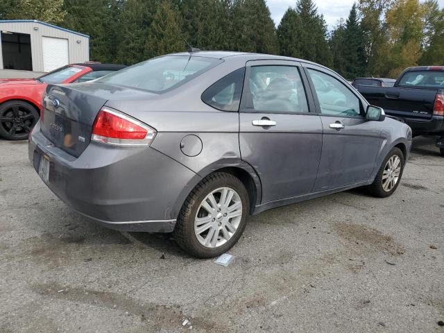 1FAHP3HN2BW168020 - 2011 FORD FOCUS SEL GRAY photo 3