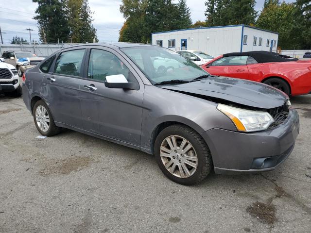 1FAHP3HN2BW168020 - 2011 FORD FOCUS SEL GRAY photo 4