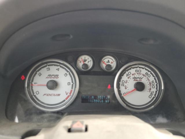 1FAHP3HN2BW168020 - 2011 FORD FOCUS SEL GRAY photo 9