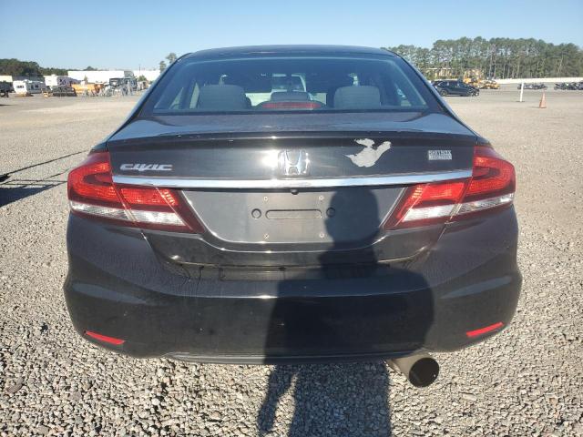 2HGFB2F58EH549906 - 2014 HONDA CIVIC LX 黑色 照片 6