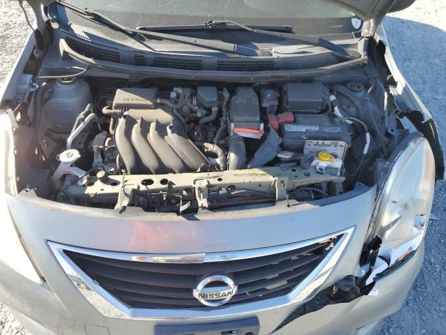 3N1CN7AP7CL926294 - 2012 NISSAN VERSA S SILVER photo 11
