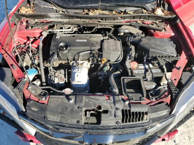 1HGCT1B8XGA007055 - 2016 HONDA ACCORD EXL RED photo 11