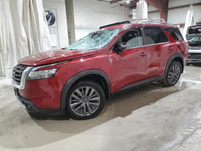 5N1DR3CDXNC262214 - 2022 NISSAN PATHFINDER SL RED photo 1