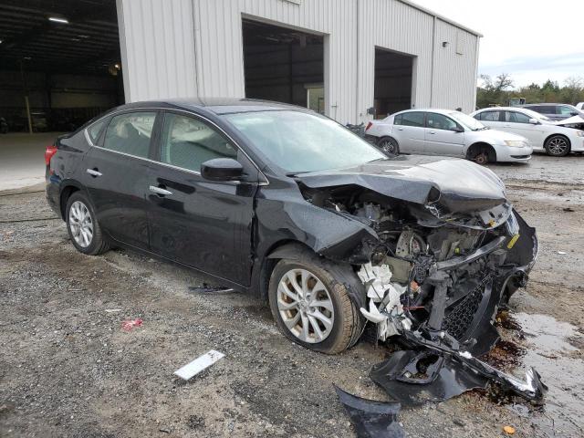 3N1AB7AP0KY282820 - 2019 NISSAN SENTRA S BLACK photo 4