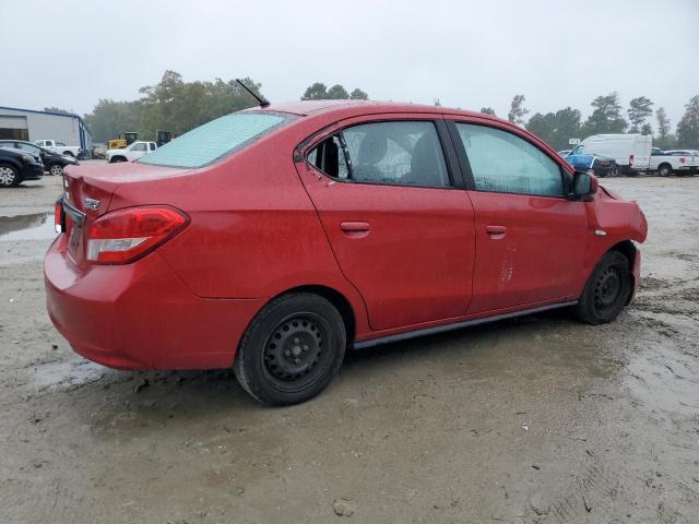ML32F3FJXKHF01027 - 2019 MITSUBISHI MIRAGE G4 ES Czerwony zdjęcie 3