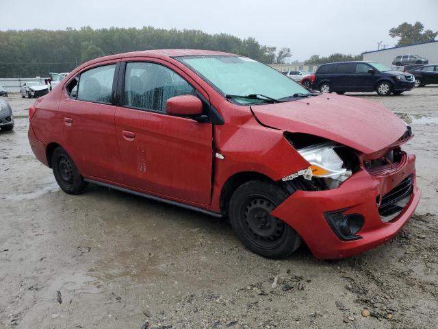 ML32F3FJXKHF01027 - 2019 MITSUBISHI MIRAGE G4 ES Czerwony zdjęcie 4