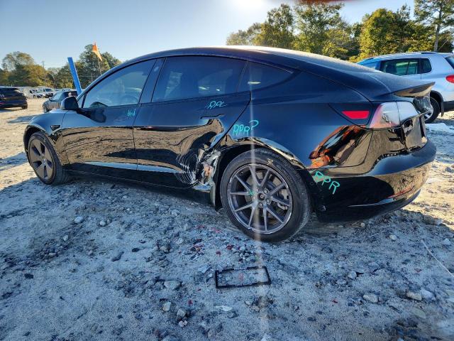 5YJ3E1EA0NF186251 - 2022 TESLA MODEL 3 BLACK photo 2