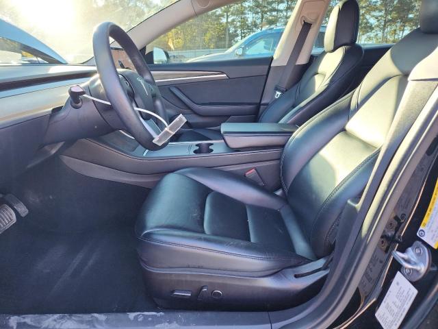 5YJ3E1EA0NF186251 - 2022 TESLA MODEL 3 BLACK photo 7