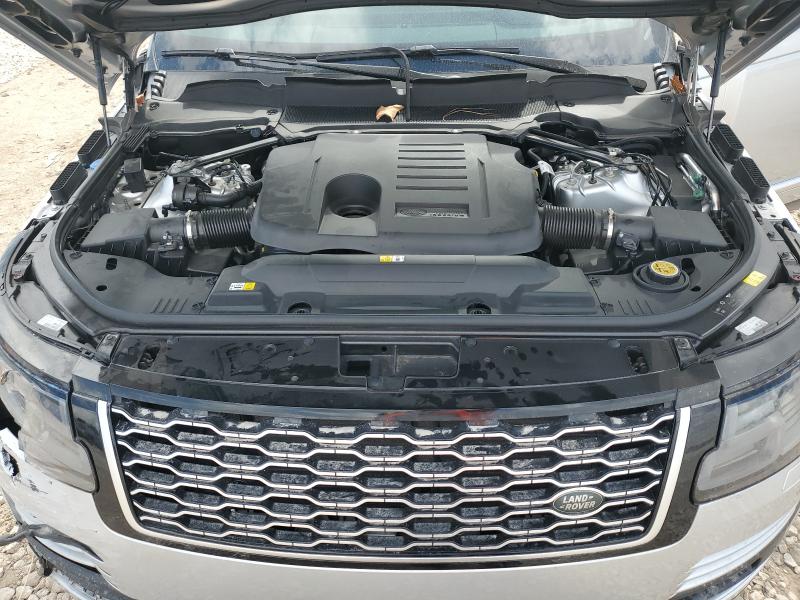 SALGS2RU9LA598607 - 2020 LAND ROVER RANGE ROVE HSE SILVER photo 11