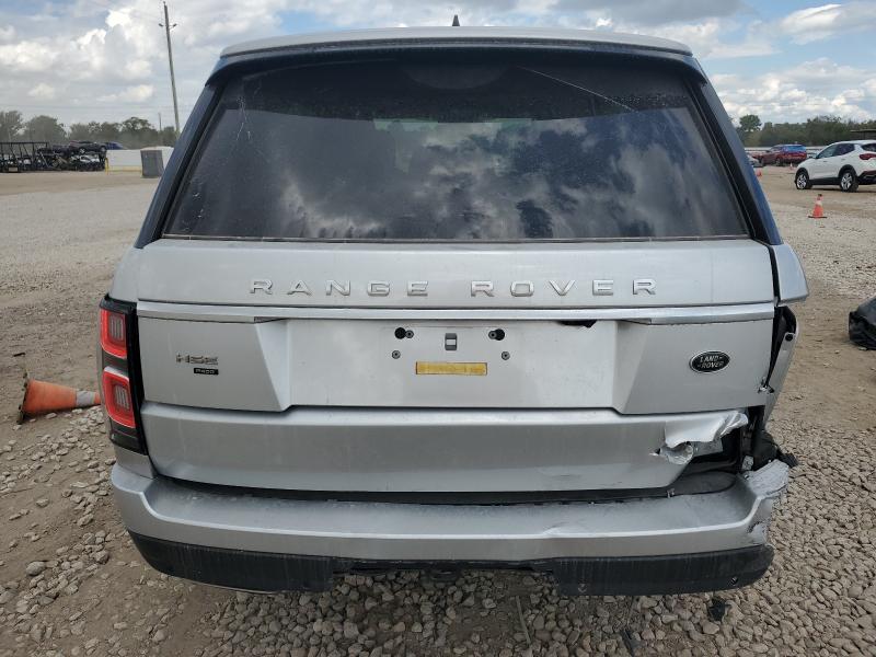 SALGS2RU9LA598607 - 2020 LAND ROVER RANGE ROVE HSE SILVER photo 6