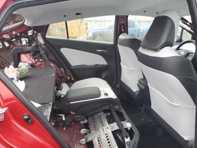 JTDKARFP7J3100255 - 2018 TOYOTA PRIUS PRIM 红色 照片 10