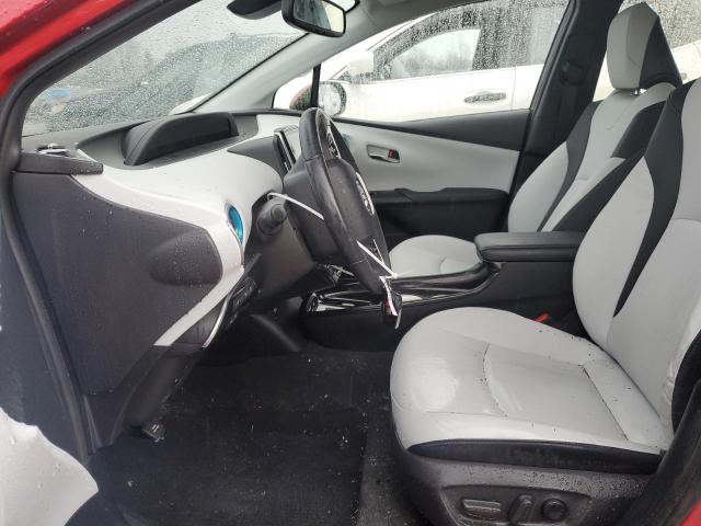 JTDKARFP7J3100255 - 2018 TOYOTA PRIUS PRIM 红色 照片 7