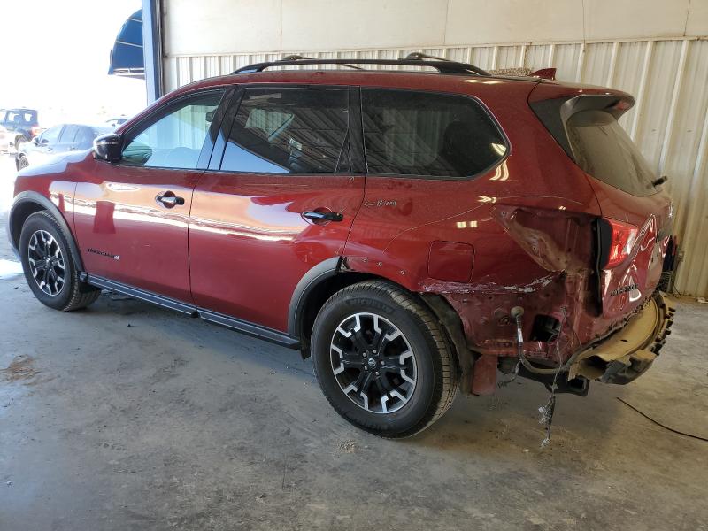 5N1DR2MN7KC640874 - 2019 NISSAN PATHFINDER S RED photo 2