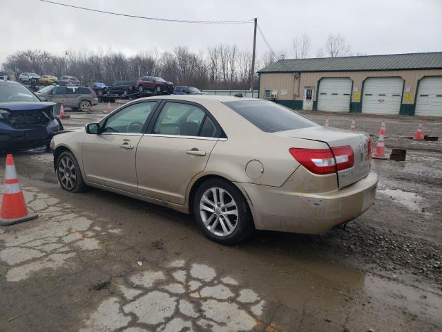 3LNHM26TX7R611535 - 2007 LINCOLN MKZ GOLD photo 2