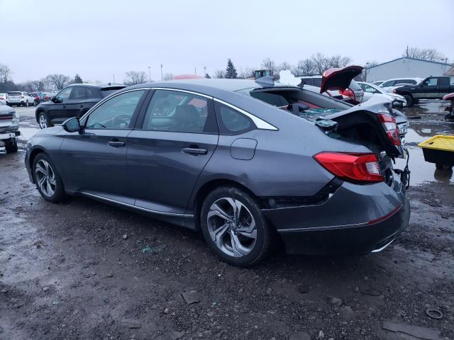 1HGCV1F51KA054199 - 2019 HONDA ACCORD EXL GRAY photo 2