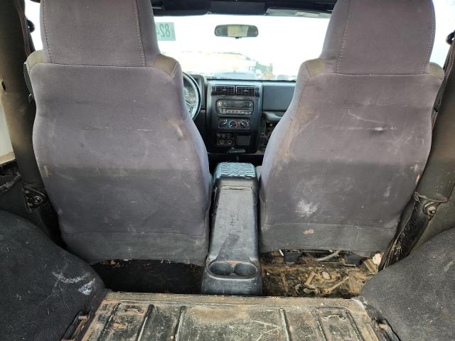 1J4FA39S76P782692 - 2006 JEEP WRANGLER X შავი ფოტო 10