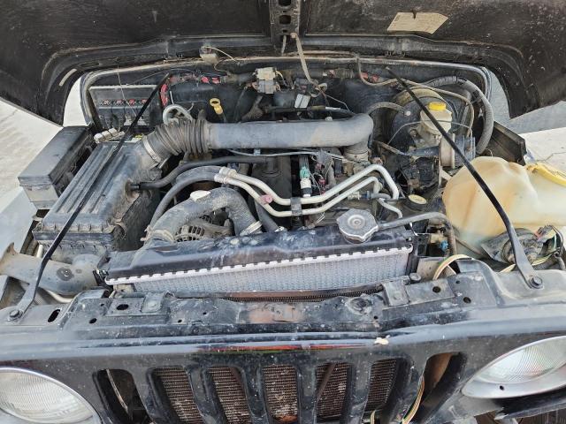 1J4FA39S76P782692 - 2006 JEEP WRANGLER X შავი ფოტო 11