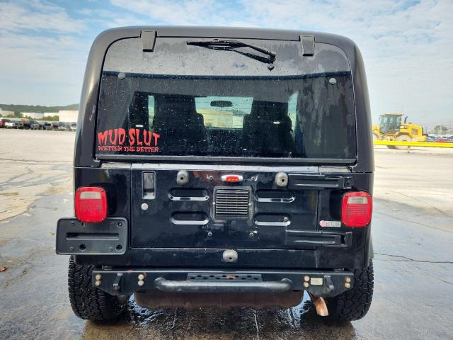 1J4FA39S76P782692 - 2006 JEEP WRANGLER X შავი ფოტო 6