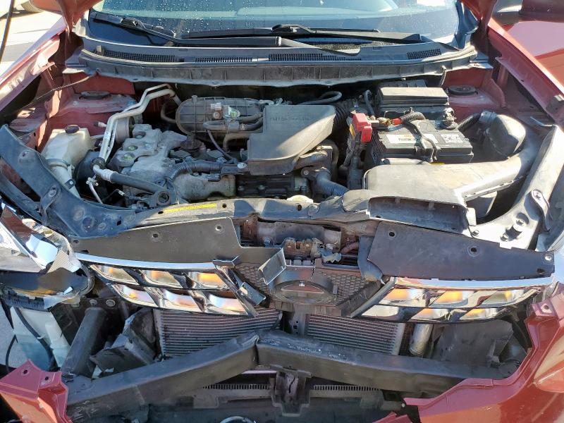 JN8AS5MV3BW252833 - 2011 NISSAN ROGUE S RED photo 12