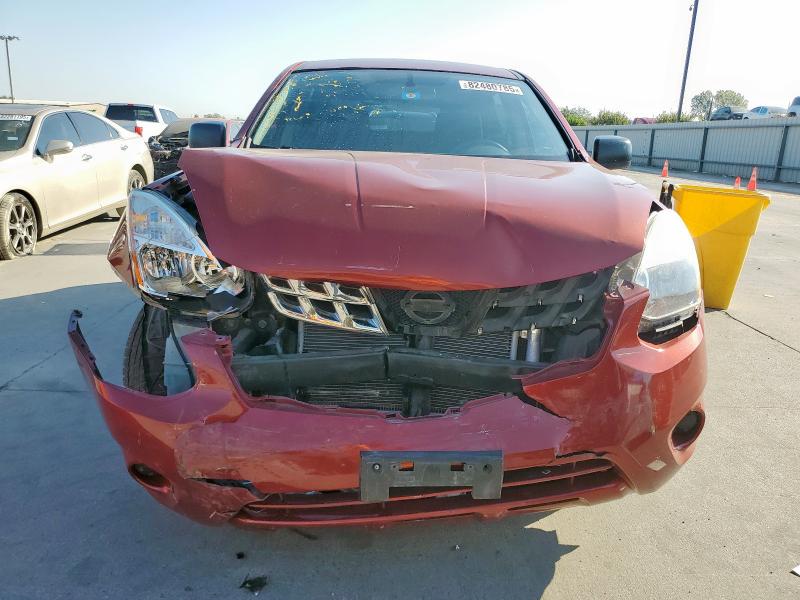 JN8AS5MV3BW252833 - 2011 NISSAN ROGUE S RED photo 5