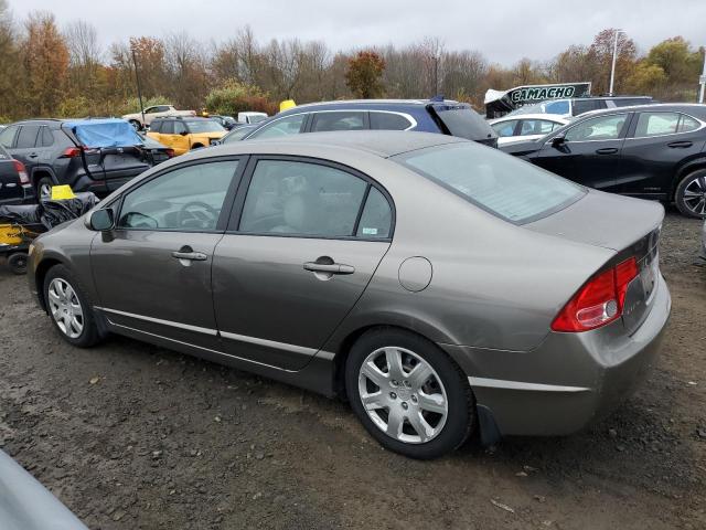 2HGFA16548H504933 - 2008 HONDA CIVIC LX GRAY photo 2