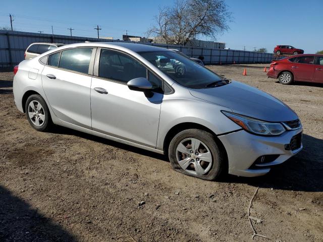 1G1BC5SMXJ7222978 - 2018 CHEVROLET CRUZE LS SILVER photo 4