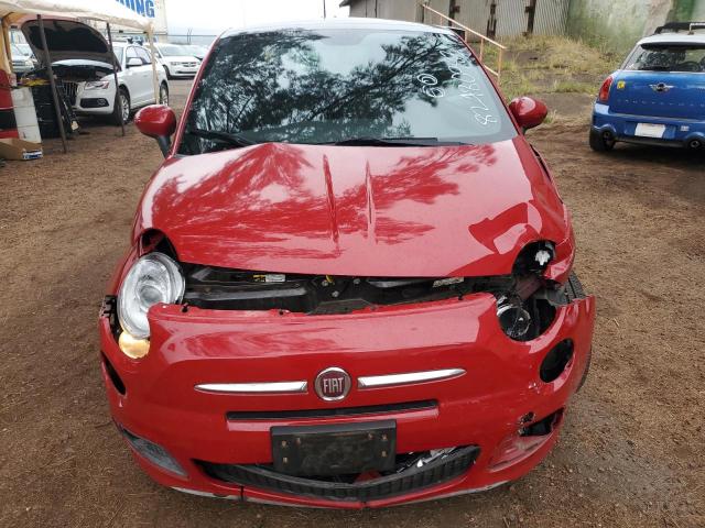 3C3CFFBR5DT688987 - 2013 FIAT 500 SPORT RED photo 5