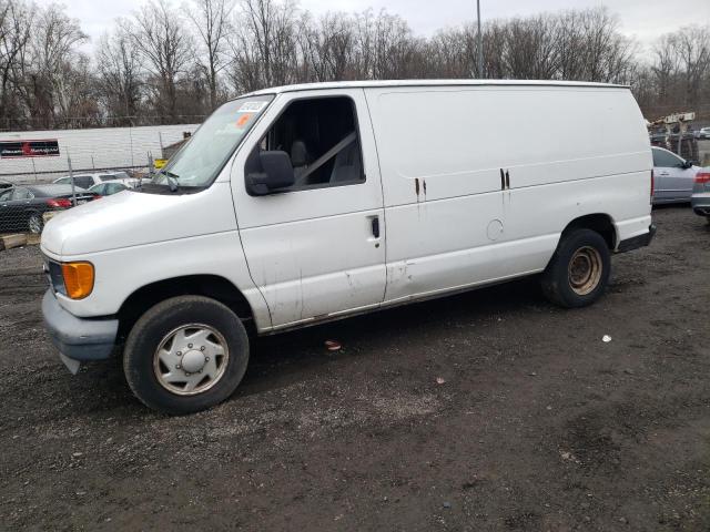 1FTNE14W27DB14967 - 2007 FORD ECONOLINE E150 VAN WHITE photo 1