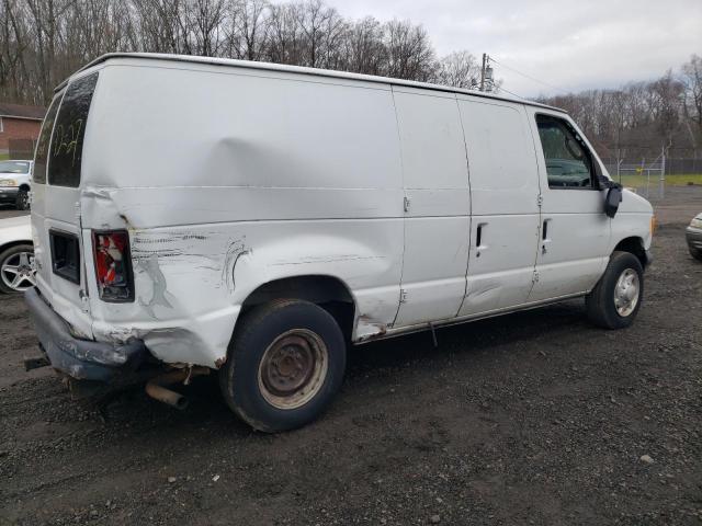 1FTNE14W27DB14967 - 2007 FORD ECONOLINE E150 VAN WHITE photo 3