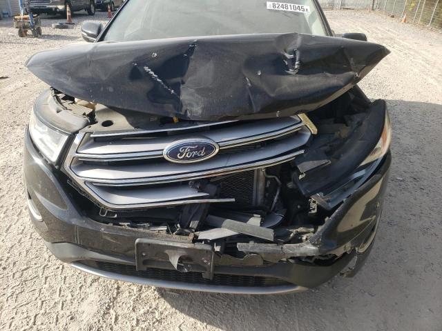 2FMPK4J90JBC25639 - 2018 FORD EDGE SEL შავი ფოტო 11