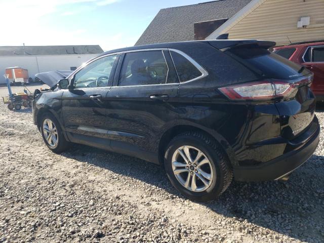 2FMPK4J90JBC25639 - 2018 FORD EDGE SEL შავი ფოტო 2