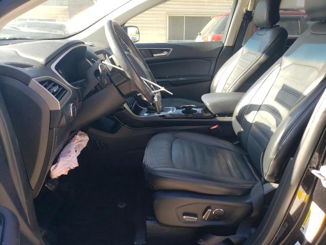 2FMPK4J90JBC25639 - 2018 FORD EDGE SEL შავი ფოტო 7