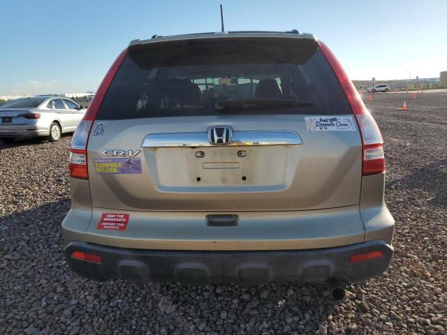 JHLRE38727C068453 - 2007 HONDA CR-V EXL GOLD photo 6