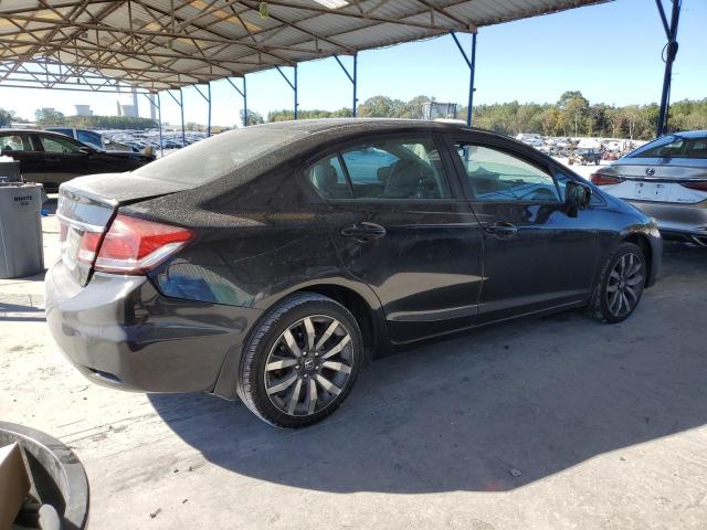 19XFB2F90EE045735 - 2014 HONDA CIVIC EXL Чорний фото 3
