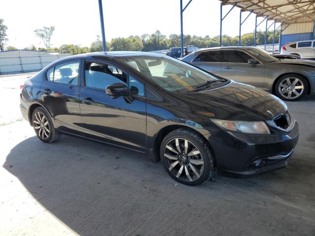 19XFB2F90EE045735 - 2014 HONDA CIVIC EXL Чорний фото 4