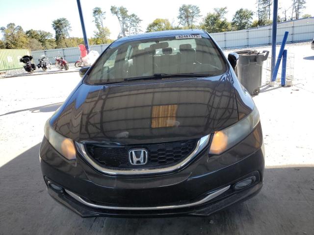 19XFB2F90EE045735 - 2014 HONDA CIVIC EXL Чорний фото 5