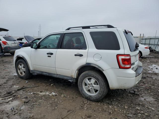 1FMCU0D79BKB93017 - 2011 FORD ESCAPE XLT WHITE photo 2