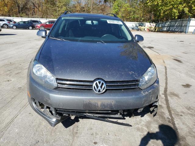 3VWPL7AJ5CM708510 - 2012 VOLKSWAGEN JETTA TDI ნაცრისფერი ფოტო 5